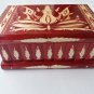 New big huge red wooden wizard jewelry puzzle magic case box hidden brain teaser