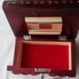 New handcrafted artisan wooden puzzle box secret jewelry storage magic box case