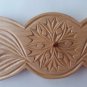 Natural wood carved key hanger rack jewelry hanger wall organizer hook holder