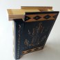 New big huge blue misterious magic puzzle surprise wizard mystery book box