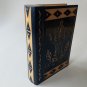 New big huge blue misterious magic puzzle surprise wizard mystery book box