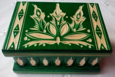 Wooden handmade european beautiful puzzle box jewelry magic secret wizard box