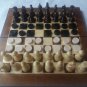 New travel wooden chess set backgammon checkers chess piece,wood chessboard box