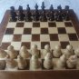 New travel wooden chess set backgammon checkers chess piece,wood chessboard box