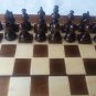 New travel wooden chess set backgammon checkers chess piece,wood chessboard box