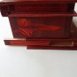 New special red handmade wooden wizard jewelry puzzle magic mystery box