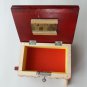 New special red handmade wooden wizard jewelry puzzle magic mystery box