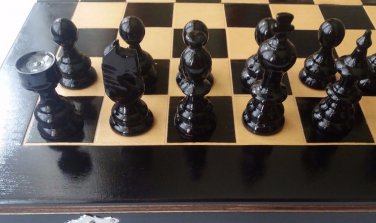 New 17.5 x 17.5 in chessboard box,hazel wood chess piece set backgammon,checkers