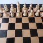 New 17.5 x 17.5 in chessboard box,hazel wood chess piece set backgammon,checkers