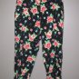 Womens Sz 8 P Rebecca Malone Floral Capri Pants EUC