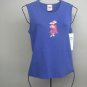 New Womens Sz M Ruby Elite By Tia Designs Red Hat Society Sleeveless Sweater