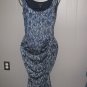 New Womens Sz S Dana Buchman Blue/White Summer Dress