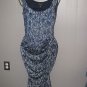 New Womens Sz S Dana Buchman Blue/White Summer Dress