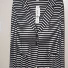 New Womens Sz M Simply Suzie Black/White L/S Top/Jacket $48