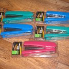Lot 5 New Academix Full Strip Desk Stapler with Staples Storage Holder