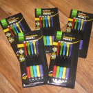 Lot of 5 Academix Mechanical Pencils 5 Pk Countour Comfort Grip Refillable