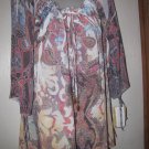 New Womens Sz 1X Energe World Wear 3/4 Sleeve Top $44