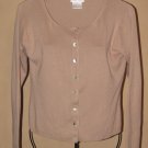 Womens Sz S/Small Pierre Cardin Button Front Cardigan Sweater EUC