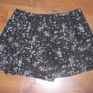 New Womens Sz 8 Elle Black/White Pleated Dress Shorts
