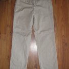 Womens Sz 10 Khakis & Co Flexible Waist Pants/Slacks EUC