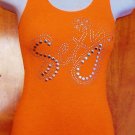 WOMENS BASIC TANK TOP U BACK  STRETCH ATHLETIC WORK OUT YOGA EMBELLISHED- ALL 7