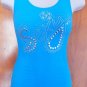 WOMENS BASIC TANK TOP U BACK  STRETCH ATHLETIC WORK OUT YOGA EMBELLISHED- ALL 7