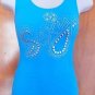 BASIC TANK TOP U BACK  STRETCH ATHLETIC WORK OUT YOGA EMBELLISHED- ALL 4