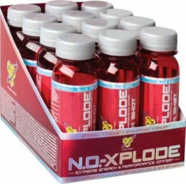 BSN NO-Xplode Igniter Shot 12 pk 3.7 oz  SOUR APPLE