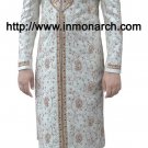 Traditional Cream Readymade Sherwani 36R Ready to Ship Designer Sherwanis SH477
