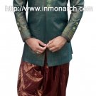 Aristocratic Brocade Indo Western Sherwani 36R Ready to Ship Men's Wear IN438