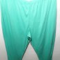 MN55 NEW PLUS SIZE 5X 1 PAIR MINT GREEN CASUAL LOUNGE LITE SWEAT WOMAN PANTS