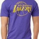 NEW SIZE XL NBA LOS ANGELES LA LAKERS PURPLE AND GOLD SOFT CLASSIC MENS SHIRT