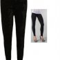 VVA1 NEW SIZE M BLACK PFLUFFY SOFT SMOOTH VELVET VELOUR LEGGINGS PANTS WOMANS