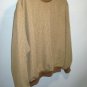 CC01 NEW "SIZE S" PREMIUM GOLF PULLOVER TAN PLAID UPSCALE MENS JACKET SHIRT