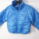 ZZE1 NEW "SIZE 3T" BOYS RED FULL ZIP TRENDY SOFT PUFFER BUBBLE JACKET COAT