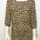 L993 NEW SIZE S RUE 21 TUNIC BLACK CHIFFON COLONIAL 3/4 SLEEVE WOMAN LONG SHIRT
