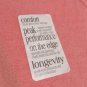 JY88 NEW SIZE S PINK WHITE BLUE KANSAS UNIVERSITY KU JAYHAWKS SOFT WOMENS SHIRT