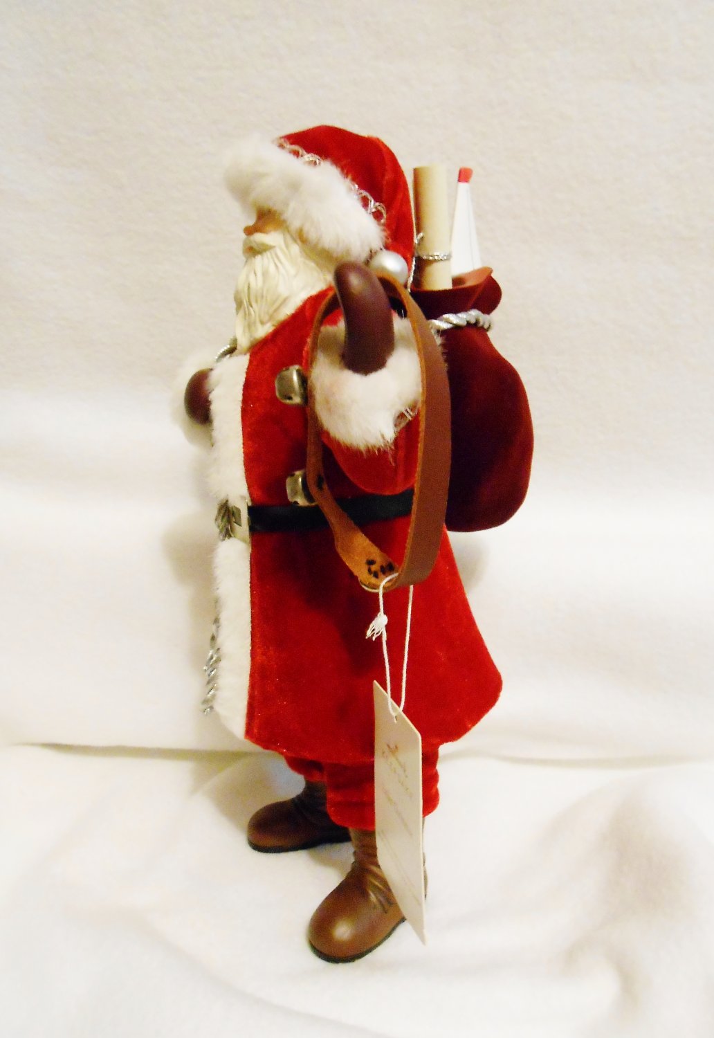 Santa Figure Hallmark "Father Christmas" Large 12" Tall Tabletop Mantel