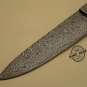 Professional Damascus Kitchen Chef&acirc;��s Knife Custom Handmade Knife 1202