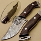 New Damascus Skinner Knife Custom Handmade Damascus Steel Hunting Knife