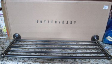 Pottery Barn Ashland Train Bathroom Towel Rack BNIB 7155831 Antique Bronze