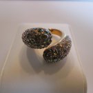 Swarovski Louise Ring Nude Crystal Size 7 US 55 EU BNIB 1160664 Rose Gold Plated