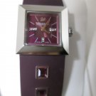 Swarovski Elis Swiss Watch Prune Plum Amethyst Sapphire Crystal 1000679