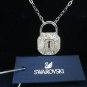Swarovski Surely Lock Pendant Necklace 1156308 Free Ship & Swarovski Gift Bag