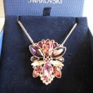 Swarovski Valina Pendant Necklace BNIB Purple Crystal 5019083 Mother's Day