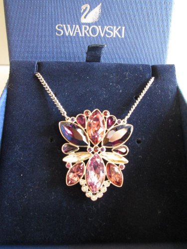 Swarovski Valina Pendant Necklace BNIB Purple Crystal 5019083 Mother's Day