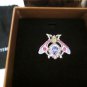 Jay Strongwater / Swarovski Nils Wasp Tack / Pin Jewelry Purple NIB