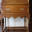 Ethan Allen Circa 1776 Antiqued Maple Slantfront Drop Lid Desk 9002 Heirloom
