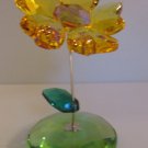 1016551 Swarovski Joy Crystal Rocking Flower New in Box Retired 5076633