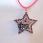 Swarovski SanRio Hello Kitty Neon Pendant Necklace 1175765 BNIB